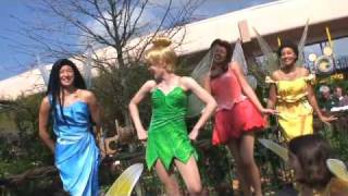 Disney Fairies at the Epcot Flower amp Garden Festival [upl. by Nrojb]