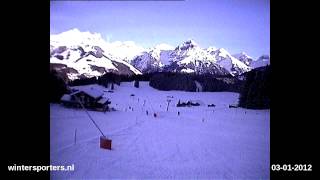 Engelberg Untertrübsee webcam time lapse 20112012 [upl. by Odraude548]