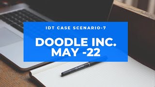 IDT Case Scenario 7 DOODLE INC  CA KANIKA SAKHUJA gst mcq [upl. by Eidroj]