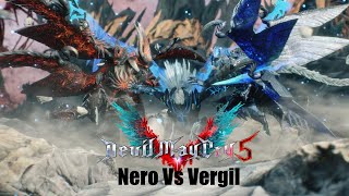 Nero vs Vergil DMC5 Son of Sparda Hard Difficulty [upl. by Finn]