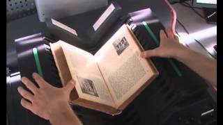 Zeutschel quotVquot Cradle Book Scanner [upl. by Ytsur]