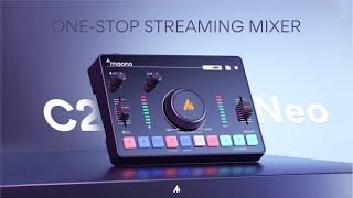 Maono New Release  Introducing Maonocaster C2 Neo Podcast Streaming Mixer [upl. by Allan]