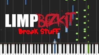 Limp Bizkit  Break Stuff ♫ Instrumental  Synthesia [upl. by Nivloc]