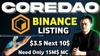 Binance listing  Core coin price prediction 2025  coredao news today hindi [upl. by Syah]