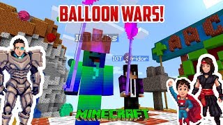 Minecraft BALLOON BASH [upl. by Kristo528]