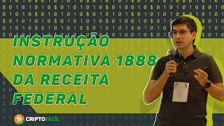 Live  Instrução Normativa 1888  CriptoResponde [upl. by Eizzil729]