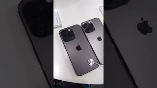 iPhone 14 pro Space Black vs iPhone 13 pro graphite [upl. by Arek]