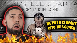 Tommy Lee Sparta  My Redemption Song REACTION THIS GUY IS SO UNIQUE [upl. by Kimon]