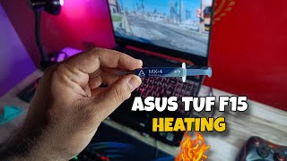 ASUS TUF F15 HEATING ISSUE  ITNA GARAM KYU HOTA HAI😡 [upl. by Travus]