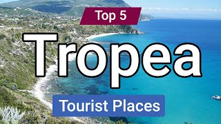 Top 5 Places to Visit in Tropea  Italy  English [upl. by Purdum]