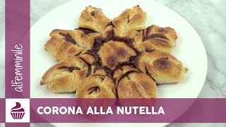 CORONA ALLA NUTELLA una ricetta veloce e irresistibile [upl. by Hance764]