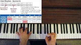 Jazz Piano Tutorial  Modal Interchange and Borrowed Chords [upl. by Nodnalb398]