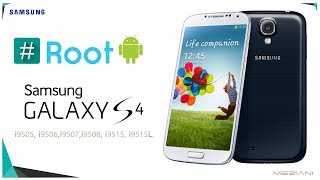 How to Root Samsung Galaxy S4 GTI9505 I9506 I9507 I9508 I9515 501 [upl. by Zirkle]