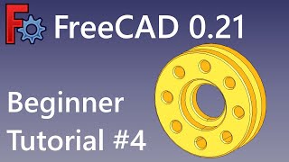 FreeCAD Beginner Tutorial 4 [upl. by Kazim]