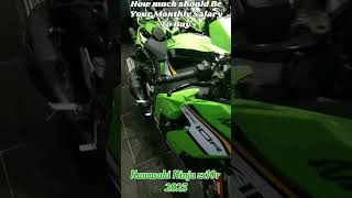 Kawasaki Ninja ZX10R 2025 price in Indiashortfeedtrendingshortsviralvideoyoutubeshorts [upl. by Bart]