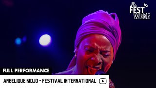 Angélique Kidjo at Festival International 2023 [upl. by Akenn]