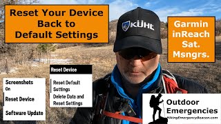 Reset Your Garmin inReach Mini 2 to Default Settings [upl. by Arayk677]