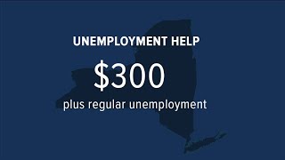 Unemployed New Yorkers to get extra 300 per week [upl. by Chandra]