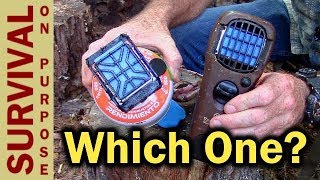 Best Mosquito Repellent Device Thermacell Backpacker vs Original [upl. by Elleynad]