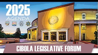 Cibola Area Legislative Forum Virtual Forum Meeting [upl. by Lonergan]