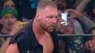 Jon Moxley makes shocking debut at AEW Double or Nothing to confront Chris Jericho [upl. by Urdna]