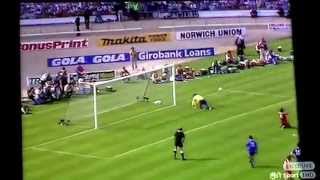 John Aldridge Penalty Miss FA Cup Final 1988 Funny [upl. by Atinrahs]