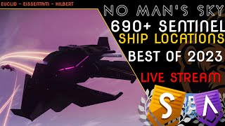 Another 3 Super Rare Sentinel Ships S Class 4 Supercharged No Mans Sky ECHOES [upl. by Dorrej]