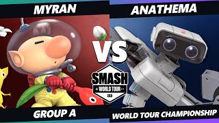 SWT Championship Group A  Myran Olimar Vs Anathema ROB SSBU Ultimate Tournament [upl. by Sykes207]