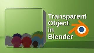 Make objects Transparent in Blender on Eevee [upl. by Abigael]