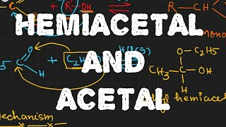 Hemiacetal and Acetal Formation  Aldehydes and Ketones [upl. by Felicle294]