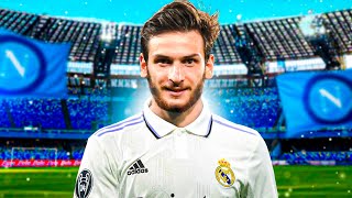 Kvaratskhelia Signs For Real Madrid😢 [upl. by Karalynn786]