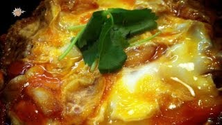 ข้าวหน้าไก่ Oyakodon  Torito [upl. by Arsi]