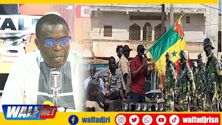 Attaque du cortège de Pastef quotlEtat doit assurer la sécurité de Sonko il est le PM du Sénégalquot MD [upl. by Aisanahta99]