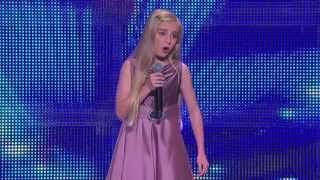 Australias Got Talent 2013  Auditions  Paris Morgan Sings With Grace [upl. by Papotto246]