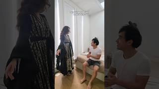 His reaction 😭 amwf kaftan dress [upl. by Aurelea]