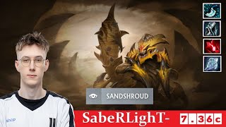 DOTA 2 SabeRLighT the SANDKING OFFLANE 736c [upl. by Brower]