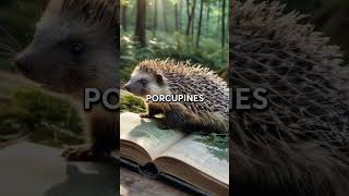 How do porcupines defend themselves The amazing defense strategy [upl. by Eelyah]