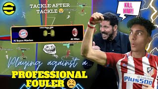 PLAYING AGAINST A FOUL MASTER pesmobile efootball gameplay foulplay trending [upl. by Feliks]