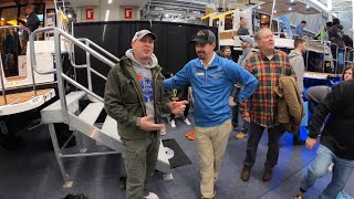 Boston Boat Show 2024 with Ranger Tugs and Andrew Custis [upl. by Barra]