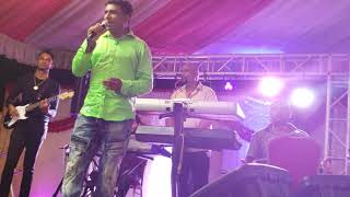 Rayen Kalpoe with live band in Trinidad Maticoor [upl. by Kimbell]