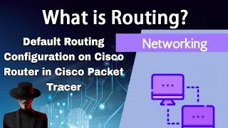 Default Routing on Cisco Router  StepbyStep Guide in Cisco Packet Tracer [upl. by Ceporah102]