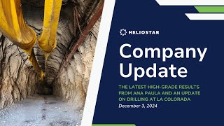 The Latest HighGrade Results from Ana Paula and an Update on Drilling at La Colorada [upl. by Nylessej]