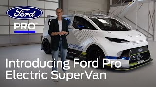 Ford Pro Electric SuperVan Technology and Design [upl. by Salchunas]