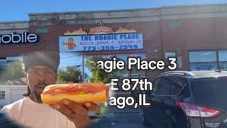 Trying The Hoagie Place 3 In Chicago [upl. by Ahpla]