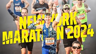 New York Marathon 2024 INSANE CROWDS Target Sub 245 [upl. by Elylrac]