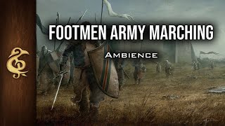 Army Marching  Medieval Ambience  1 Hour [upl. by Neelram28]