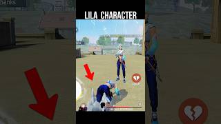 Free Fire Lila character  Lila character ki ability 🔥 LoveVijay Pro shorts ff [upl. by Adyela]