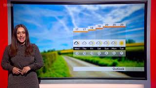 Shireen Jordan  BBC Spotlight Weather 28May2024 [upl. by Nishi]