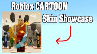 Ultimate Roblox CARTOON Skin Showcase [upl. by Ardnwahsal]