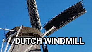 The last working oil windmill in Zwolle The Netherlands [upl. by Johns]